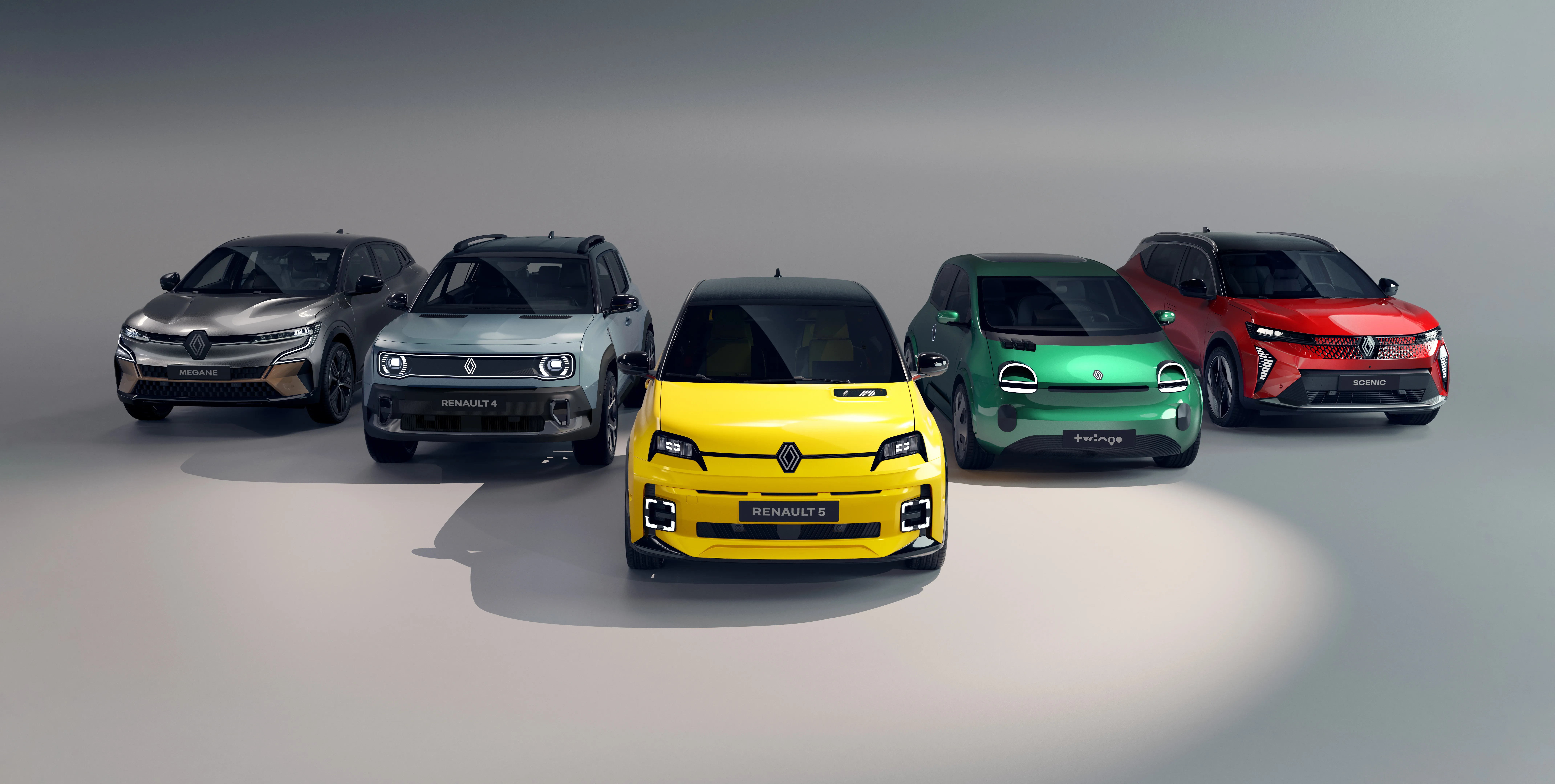 Renault Modellpalette